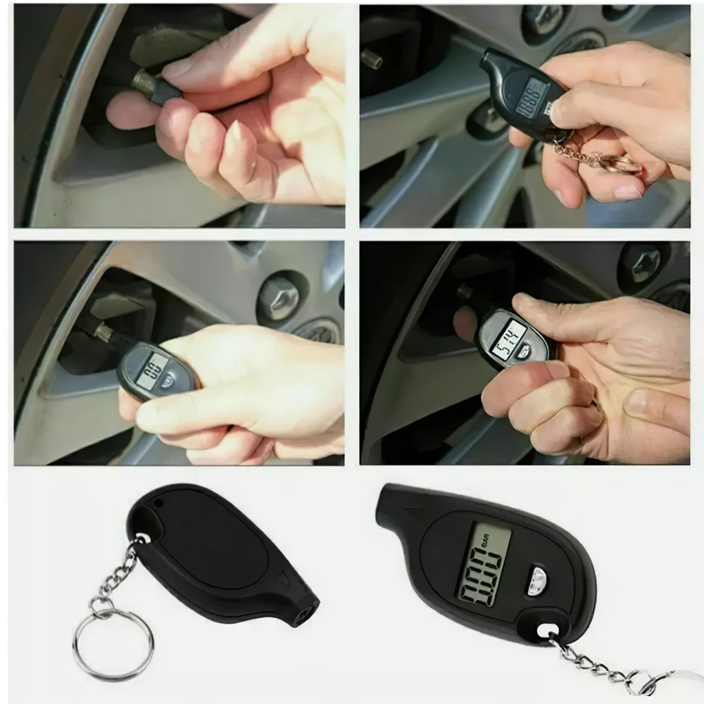 Ne Portable Keychain Style Tire Gauge Digital Lcd Display Car Air Pressure Tester Meter Auto Motorcycle Safety
Ne Portable Keychain Style Tire Gauge Digital Lcd Display Car Air Pressure Tester Meter Auto Motorcycle Safety