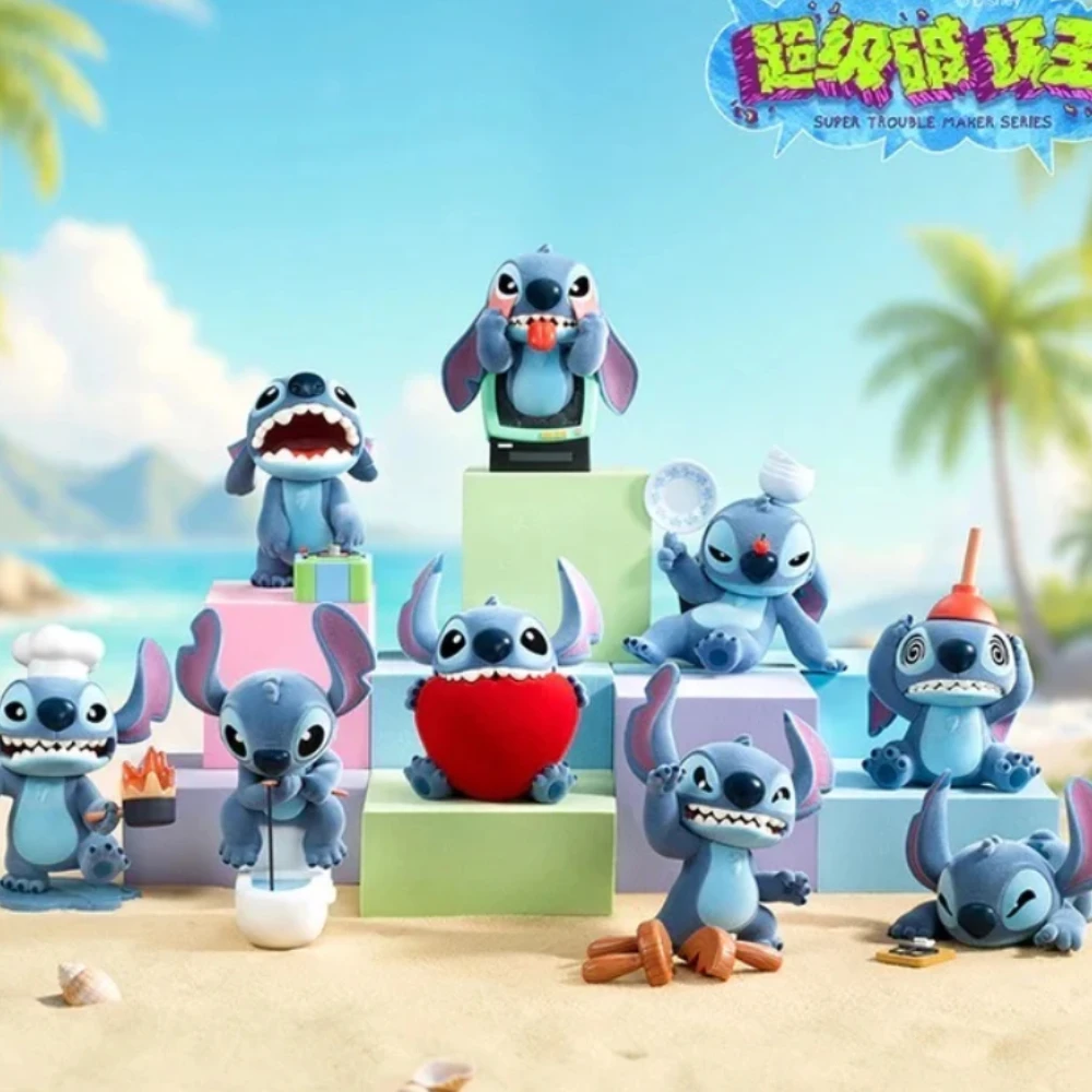 Stitch Super Trouble Makers Series слепая коробка Cute Stitch Mystery Box фигурка аниме кукла-сюрприз сумка подарочная коллекция модель
Stitch Super Trouble Makers Series слепая коробка Cute Stitch Mystery Box фигурка аниме кукла-сюрприз сумка подарочная коллекция модель