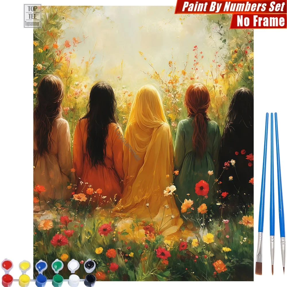 Five Women Flowers Paints By Number Kit - Women Flowers Sunlight Wall Art Home Decor Valentine's Day Gift For Man
Five Women Flowers Paints By Number Kit - Women Flowers Sunlight Wall Art Home Decor Valentine's Day Gift For Man