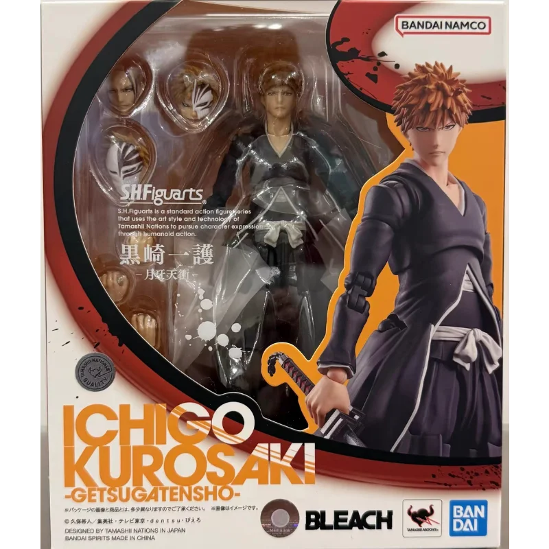 In Stock Japanese Bandai SHF Kurosaki Ichigo Getsuga Tensho Version, Articulated Figure Model Collectible, Gift
In Stock Japanese Bandai SHF Kurosaki Ichigo Getsuga Tensho Version, Articulated Figure Model Collectible, Gift
