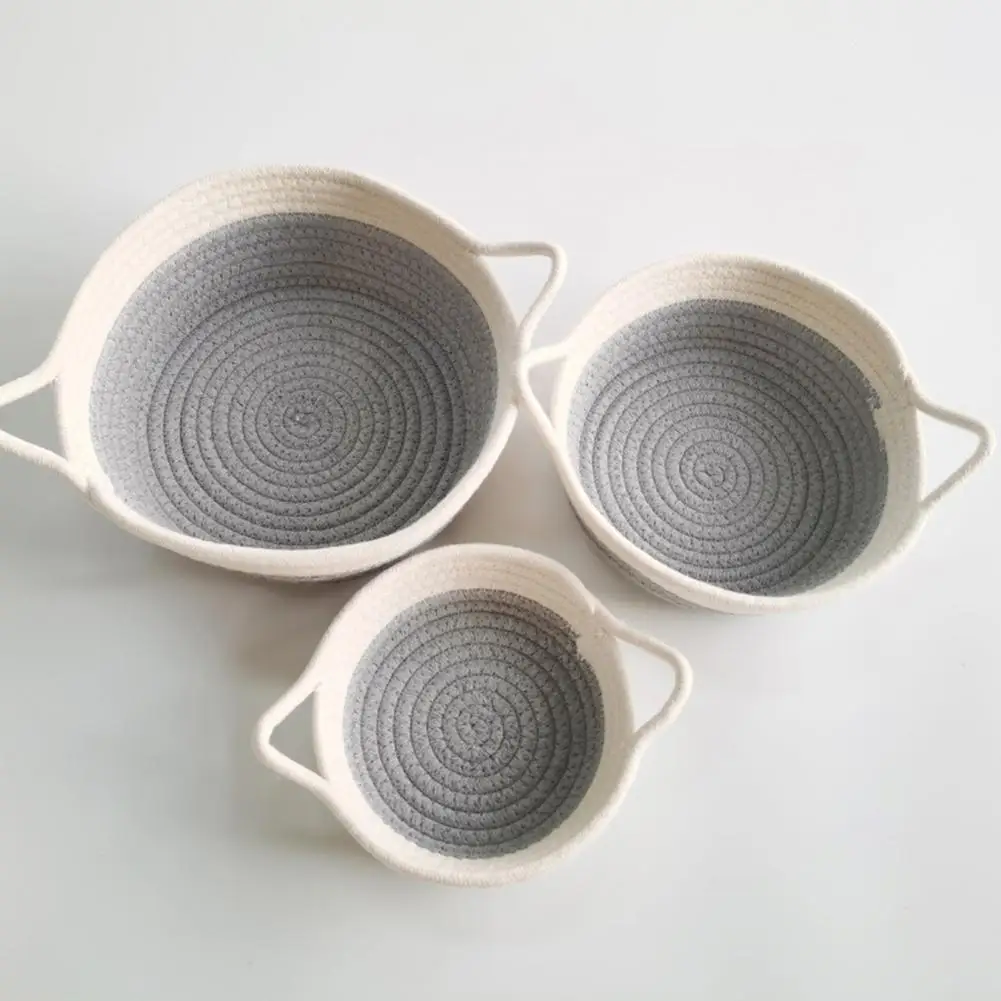 Baby Product Storage Basket Eco-friendly Woven Cotton Rope Storage Baskets Versatile Organizers for Nursery Bedroom More Cotton
Baby Product Storage Basket Eco-friendly Woven Cotton Rope Storage Baskets Versatile Organizers for Nursery Bedroom More Cotton