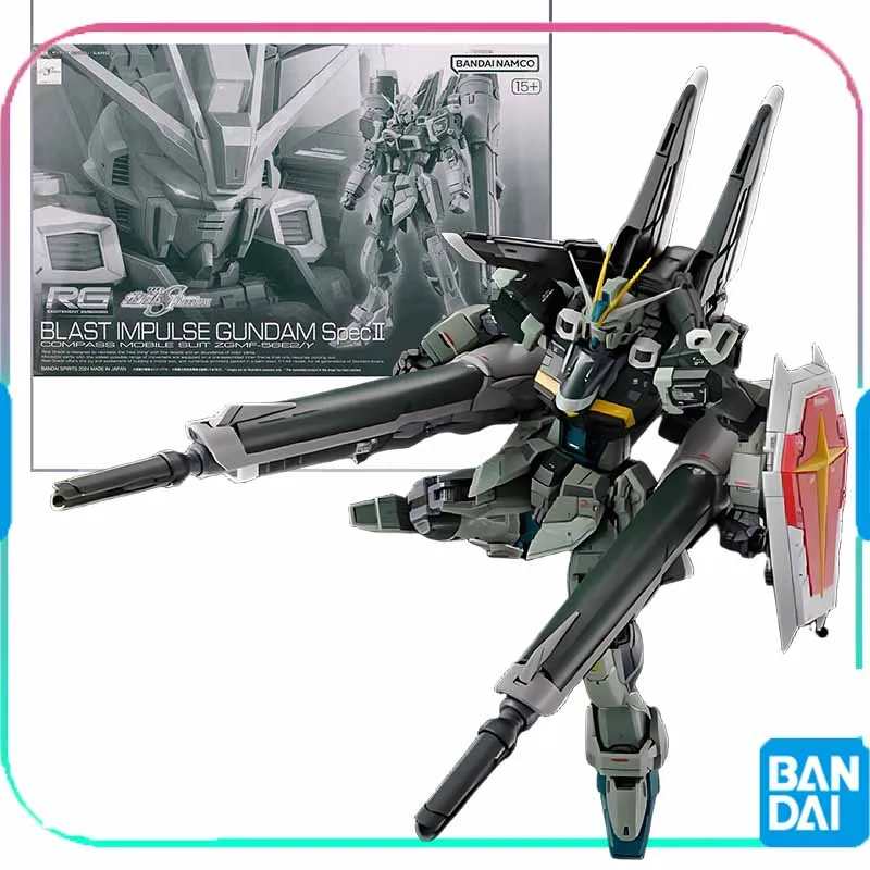 Bandai Original RG GUNDAM BLAST IMPULSE GUNDAM SPECII Anime Action Figure Assembly Model Toys Collectible Model Ornaments Gifts
Bandai Original RG GUNDAM BLAST IMPULSE GUNDAM SPECII Anime Action Figure Assembly Model Toys Collectible Model Ornaments Gifts