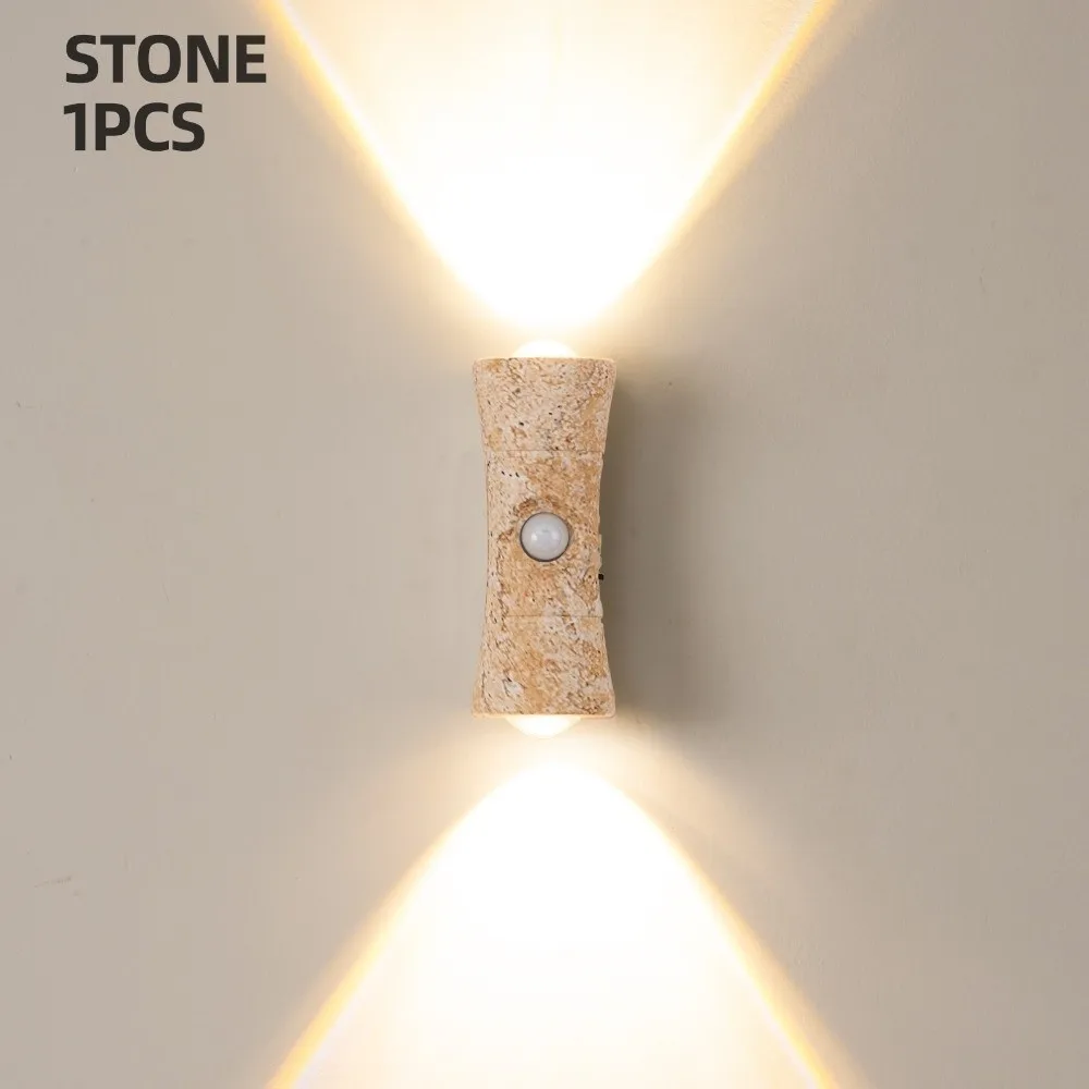 Dual Up Down Lighting PIR Motion Sensor Wall Lamp Waterproof Rechargeable LED Wall Light Modern Design 3 Color Light
Dual Up Down Lighting PIR Motion Sensor Wall Lamp Waterproof Rechargeable LED Wall Light Modern Design 3 Color Light
