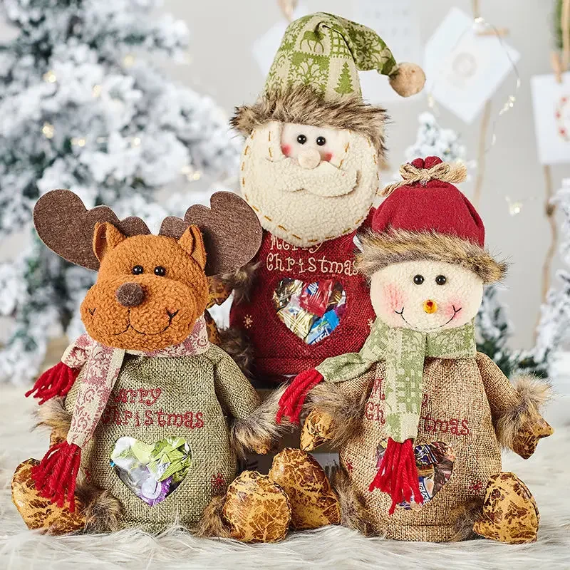 Santa Claus Snowman Apple Bag Eve Doll Christmas Candy Bag Children's Holiday Packaging Bag Creative Christmas Gift Bags Decor
Santa Claus Snowman Apple Bag Eve Doll Christmas Candy Bag Children's Holiday Packaging Bag Creative Christmas Gift Bags Decor