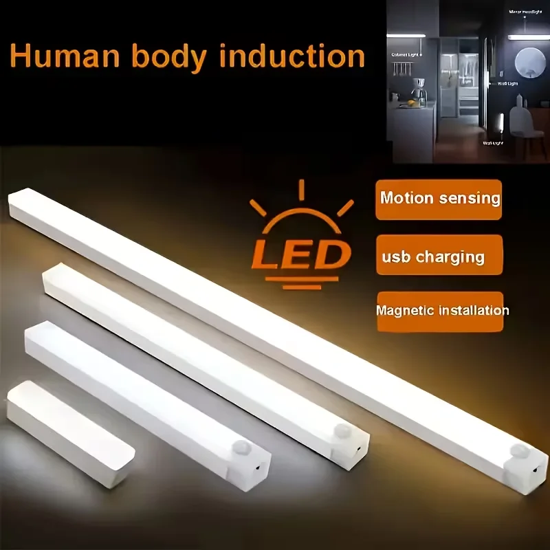 Светодиодный датчик движения, ночник, перезаряжаемый индукционный барный светильник, портативный беспроводной магнитный светильник для шкафа для кухни, прикроватная тумбочка
Светодиодный датчик движения, ночник, перезаряжаемый индукционный барный светильник, портативный беспроводной магнитный светильник для шкафа для кухни, прикроватная тумбочка