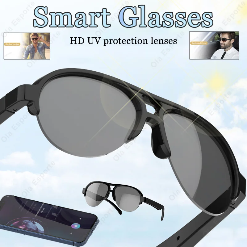 Модные умные очки с беспроводной связью Bluetooth, функцией звонков и воспроизведения музыки, спортивные солнцезащитные очки для активного отдыха, новинка 2026 года, мужские, водонепроницаемые, аудиоочки.
Модные умные очки с беспроводной связью Bluetooth, функцией звонков и воспроизведения музыки, спортивные солнцезащитные очки для активного отдыха, новинка 2026 года, мужские, водонепроницаемые, аудиоочки.