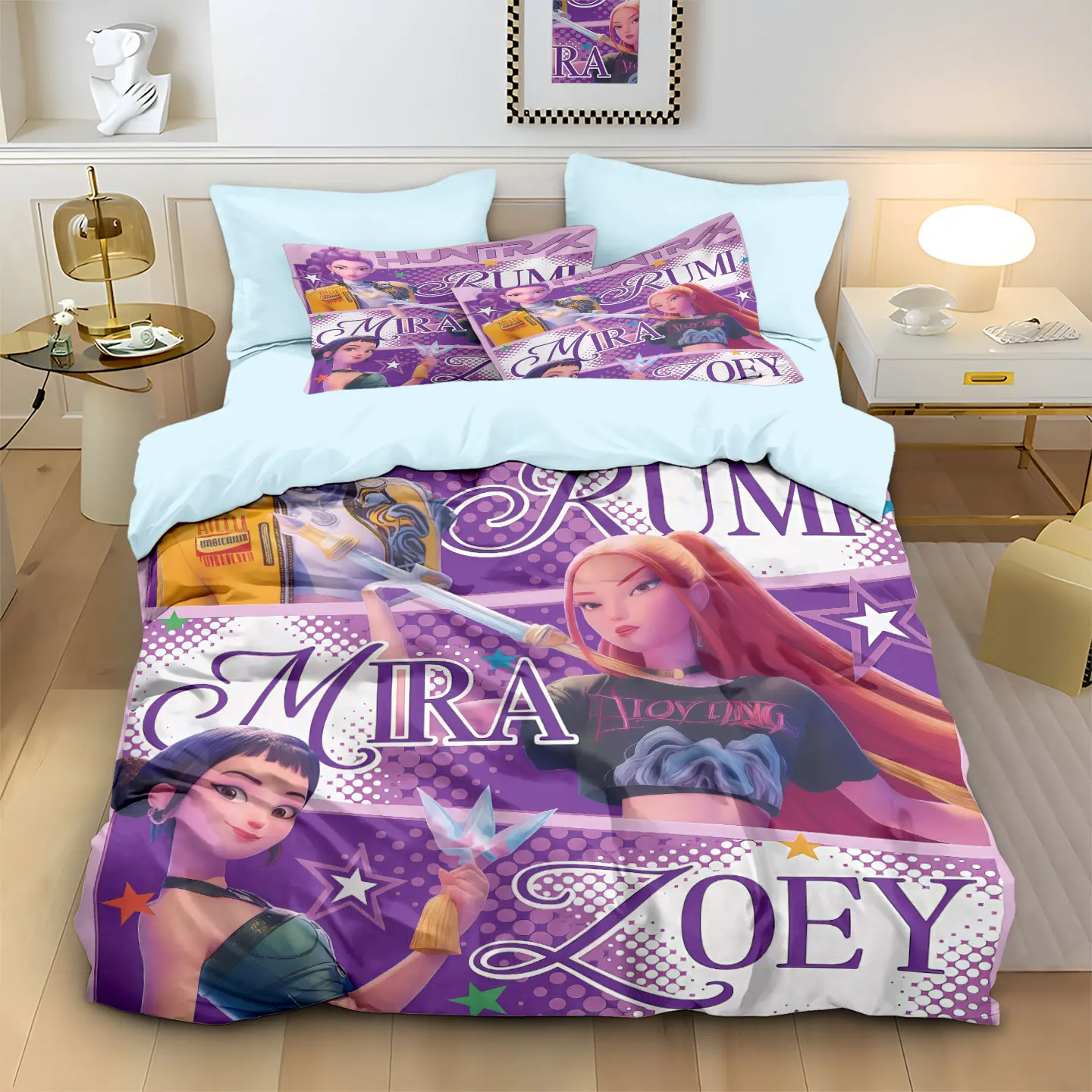 K-pop Witch Hunting Sisterhood 3D Digital Print Bedding Set - Duvet Cover Pillowcase Fitted Sheet Collection 3pics/set
K-pop Witch Hunting Sisterhood 3D Digital Print Bedding Set - Duvet Cover Pillowcase Fitted Sheet Collection 3pics/set