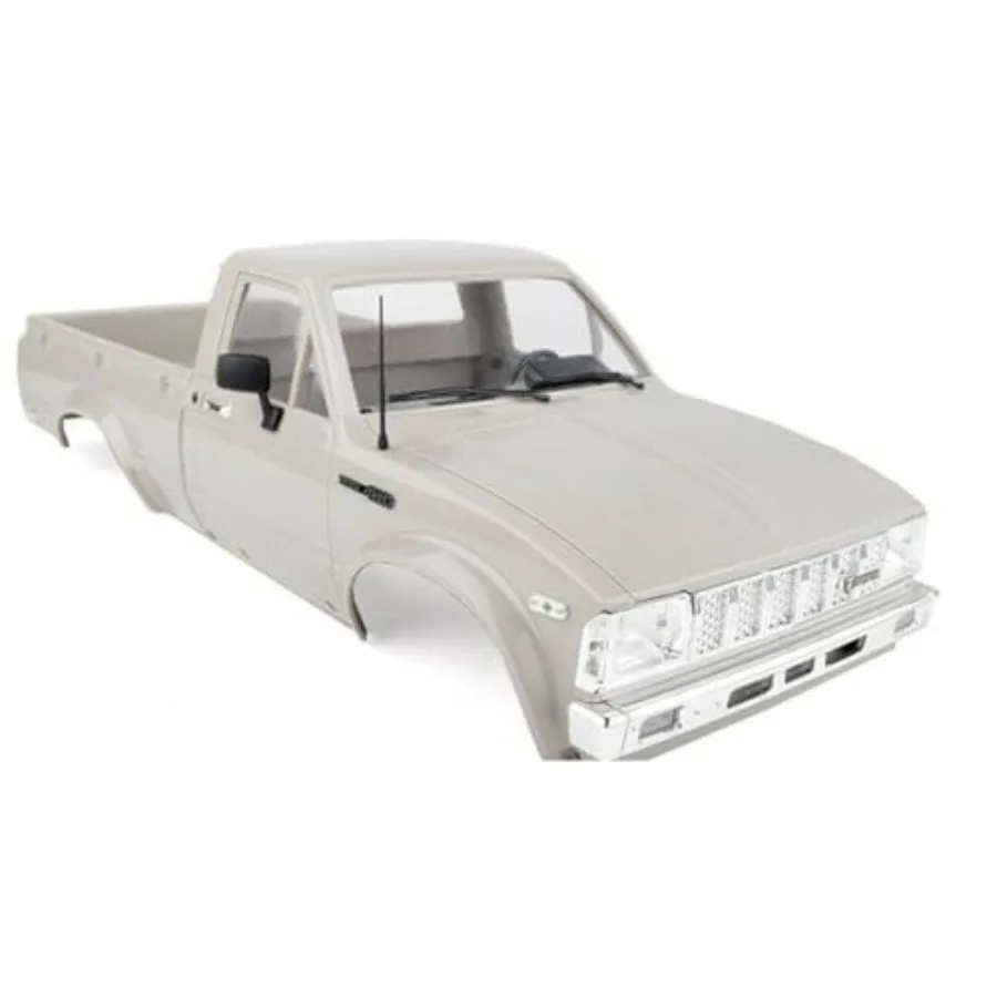 Полный комплект кузова Toyota Pickup 1982 года для радиоуправляемой модели автомобиля, черный пластик, с детализированной отделкой, прочный и реалистичный дизайн
Полный комплект кузова Toyota Pickup 1982 года для радиоуправляемой модели автомобиля, черный пластик, с детализированной отделкой, прочный и реалистичный дизайн