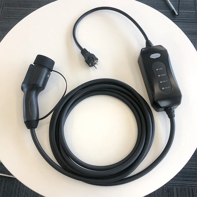 Custom NEMA 5-15 Level 1 EV Charger - 110V 16 Amp with 21 ft Extension Cord - Compatible with J1772 EVs
Custom NEMA 5-15 Level 1 EV Charger - 110V 16 Amp with 21 ft Extension Cord - Compatible with J1772 EVs