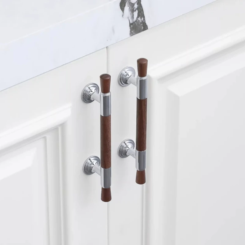 Modern Chrome Shoe Cabinet Knobs and Handles Fashion Drawer Knobs Pulls Furniture Handle Natural Walnut Wood Brass Door Hardware
Modern Chrome Shoe Cabinet Knobs and Handles Fashion Drawer Knobs Pulls Furniture Handle Natural Walnut Wood Brass Door Hardware