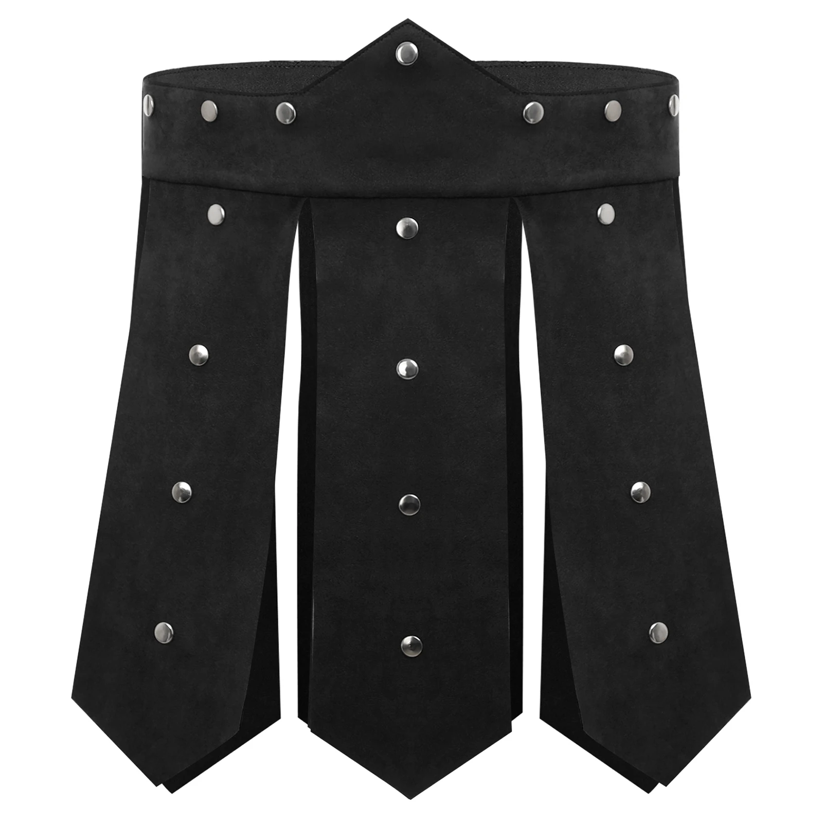 Men Faux Suede Split Armor Skirt Ancient Roman Knight Gladiator Warrior Cosplay Skirts for Halloween Carnival Party Cosplay Wear
Men Faux Suede Split Armor Skirt Ancient Roman Knight Gladiator Warrior Cosplay Skirts for Halloween Carnival Party Cosplay Wear