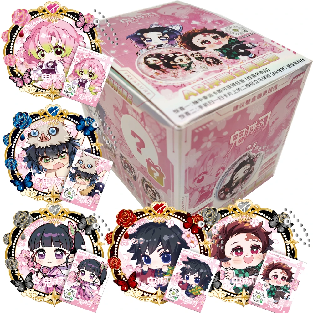 High Score Japanese Anime Demon Slayer AR Relief Badge Fans' Favorite Characters HD Print Surprise Creative Cards Festival Gifts
High Score Japanese Anime Demon Slayer AR Relief Badge Fans' Favorite Characters HD Print Surprise Creative Cards Festival Gifts