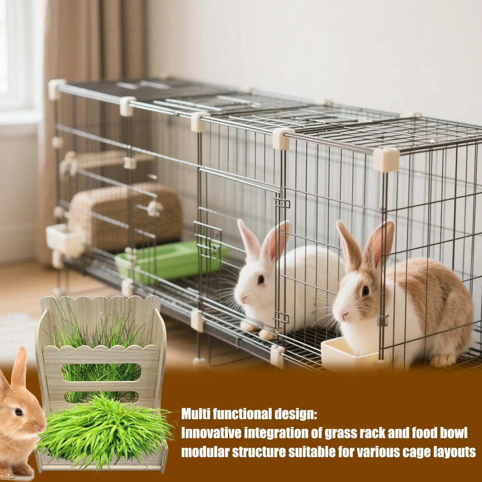Hay Feeder Hamster Bunny Grass Holder Feeding Hay Manager Anti-Waste Grass Food Feeding Rack For Habitat Cage Enclosure Hutch
Hay Feeder Hamster Bunny Grass Holder Feeding Hay Manager Anti-Waste Grass Food Feeding Rack For Habitat Cage Enclosure Hutch