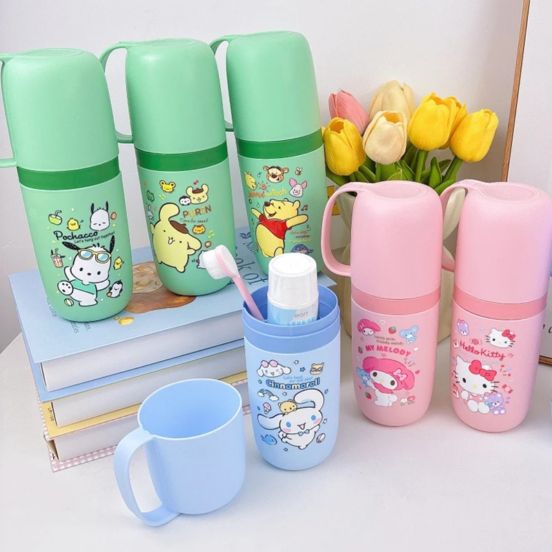 Anime Hello Kitty Kuromi Convenient Portable Travel Toothbrush Cup Cinnamoroll Melody Dustproof Storage Box Birthday Gifts
Anime Hello Kitty Kuromi Convenient Portable Travel Toothbrush Cup Cinnamoroll Melody Dustproof Storage Box Birthday Gifts