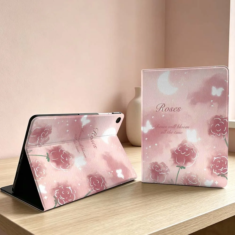 Pink Moon Roses Pattern For Samsung Galaxy Tab S11 S10 S9 S8 S7 S6 A11 A9 A8 Ultra Lite FE Plus Foldable Tablet Case Soft
Pink Moon Roses Pattern For Samsung Galaxy Tab S11 S10 S9 S8 S7 S6 A11 A9 A8 Ultra Lite FE Plus Foldable Tablet Case Soft