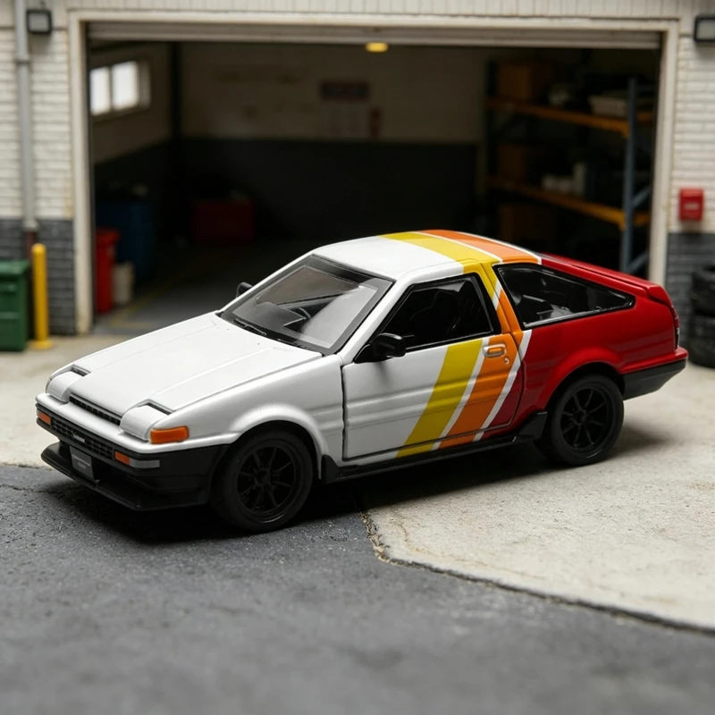 CCA 1:37 Toyota SPRINTER TRUENO AE86 modified car alloy model assembly and assembly hands-on DIY desktop ornament racing gift
CCA 1:37 Toyota SPRINTER TRUENO AE86 modified car alloy model assembly and assembly hands-on DIY desktop ornament racing gift