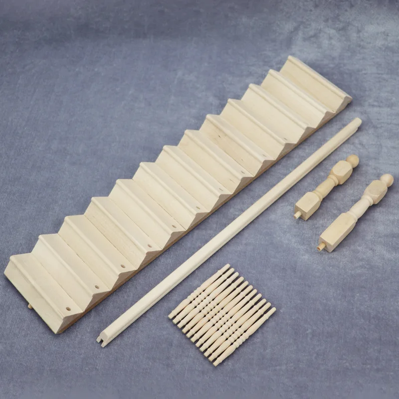 1:12 Doll House Accessories Small House Model Miniature Furniture Accessories Unfinished Handrail Staircase Bulk Dollhouse Toys
1:12 Doll House Accessories Small House Model Miniature Furniture Accessories Unfinished Handrail Staircase Bulk Dollhouse Toys