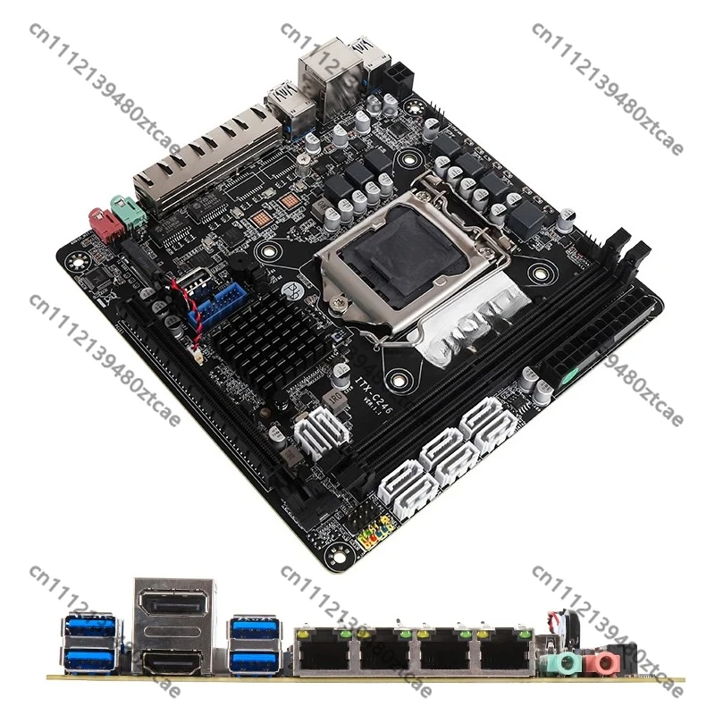 New C246 ITX Motherboard Low Power B250/C236 for Soft Router NAS Storage Server
New C246 ITX Motherboard Low Power B250/C236 for Soft Router NAS Storage Server