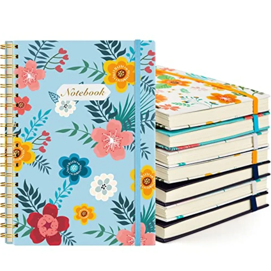 8 Pack Spiral Notebook Journal for Women College Ruled Composition Notebooks Hardcover Spiral Journal Cute Blooming Floral Offi
8 Pack Spiral Notebook Journal for Women College Ruled Composition Notebooks Hardcover Spiral Journal Cute Blooming Floral Offi