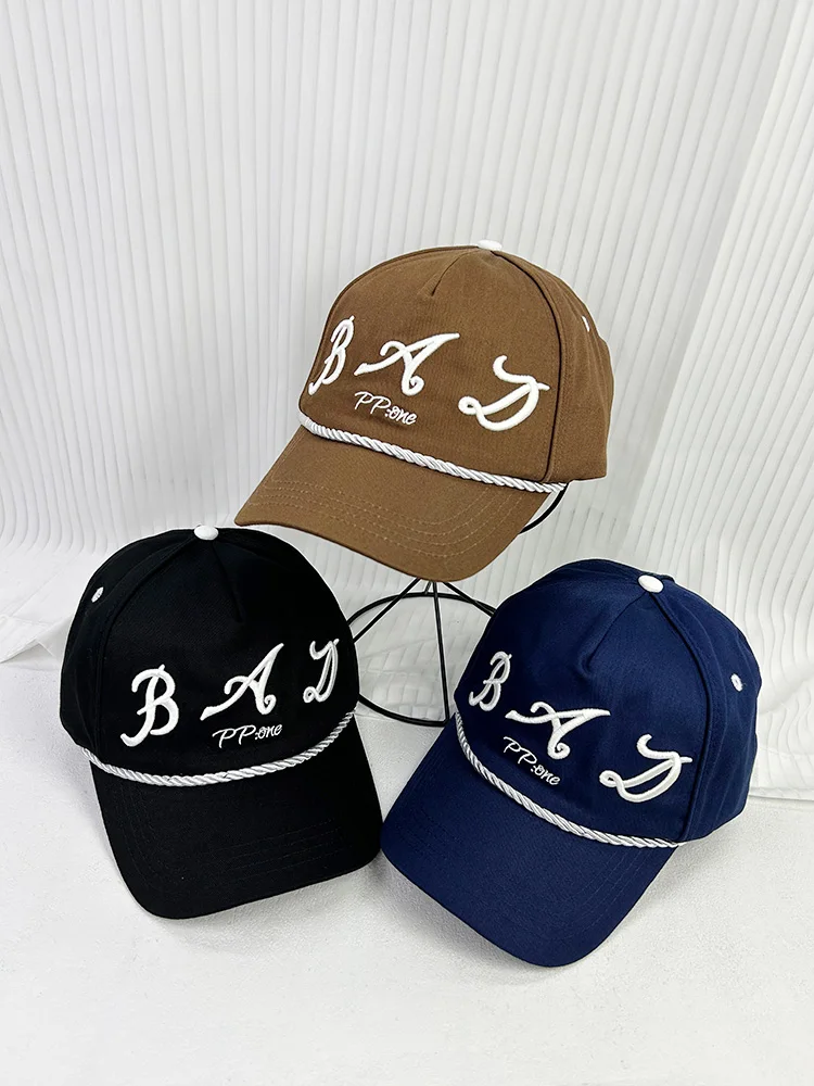 Drawstring Alphabet Baseball Cap Female Hip Hop Street Trend Brand Peaked Cap Male
Drawstring Alphabet Baseball Cap Female Hip Hop Street Trend Brand Peaked Cap Male