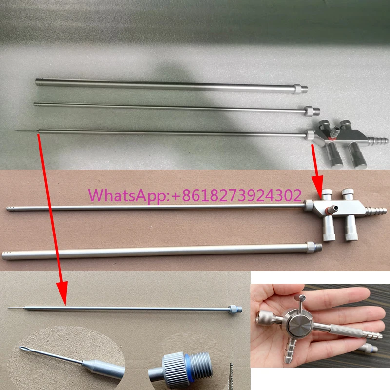Laparoscopic Suction and irrigation set can be compatible with Aspiration and injection cannula
Laparoscopic Suction and irrigation set can be compatible with Aspiration and injection cannula
