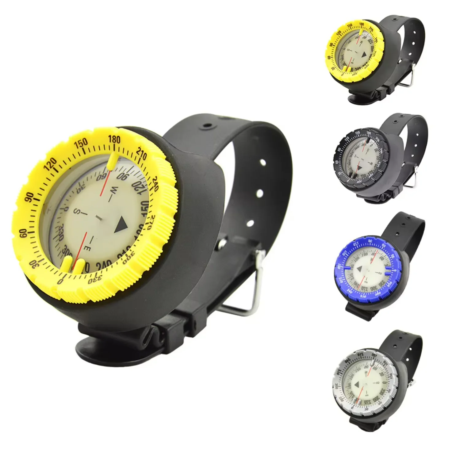 Waterproof Micro Compass 50-Meter Watchband Compass With Balanced System & Luminous Scuba Compass Outdoor Diving
Waterproof Micro Compass 50-Meter Watchband Compass With Balanced System & Luminous Scuba Compass Outdoor Diving