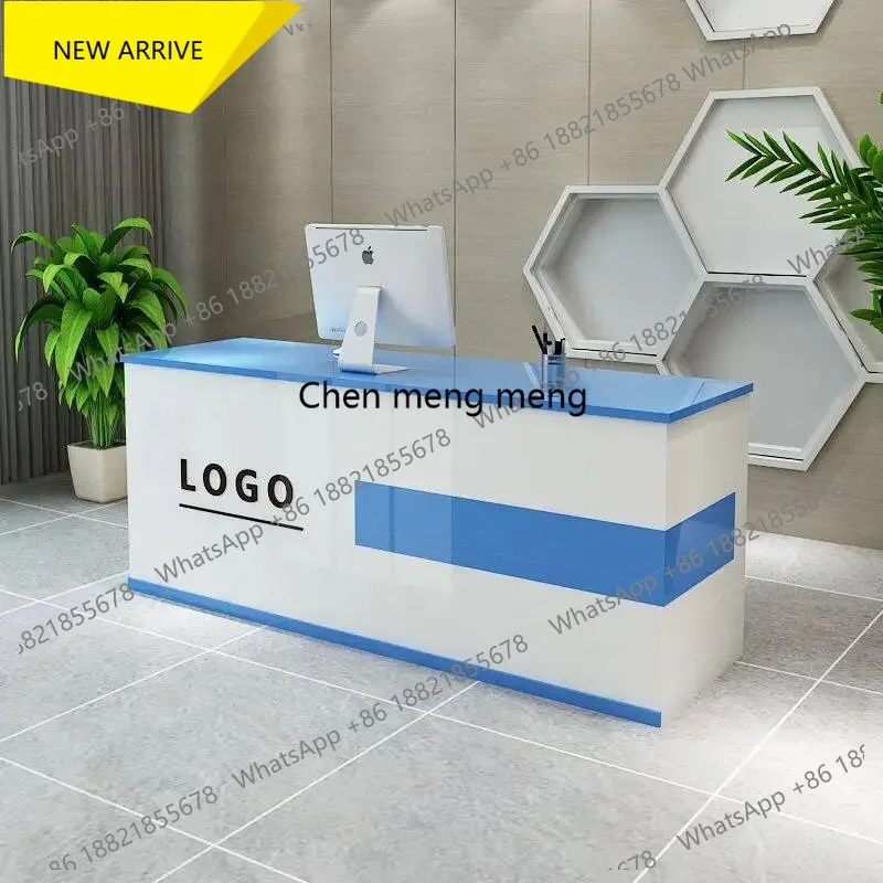 G153 Beauty Center Reception Desk Modern Store Coffee Shop Counter Reception Desk Clinical Service Comptoir Caisse Beauty Furnit
G153 Beauty Center Reception Desk Modern Store Coffee Shop Counter Reception Desk Clinical Service Comptoir Caisse Beauty Furnit