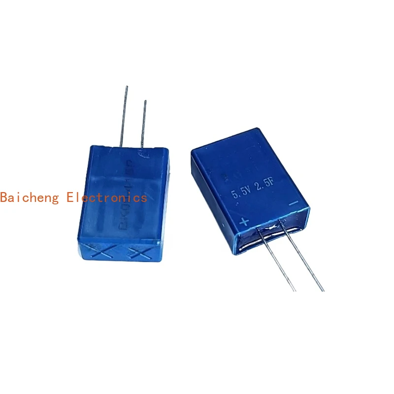 10PCS 5.5V2.5F Combination Farad Capacitor HT-5R5-Z255TYA07 Waterproof Sealed Type
10PCS 5.5V2.5F Combination Farad Capacitor HT-5R5-Z255TYA07 Waterproof Sealed Type
