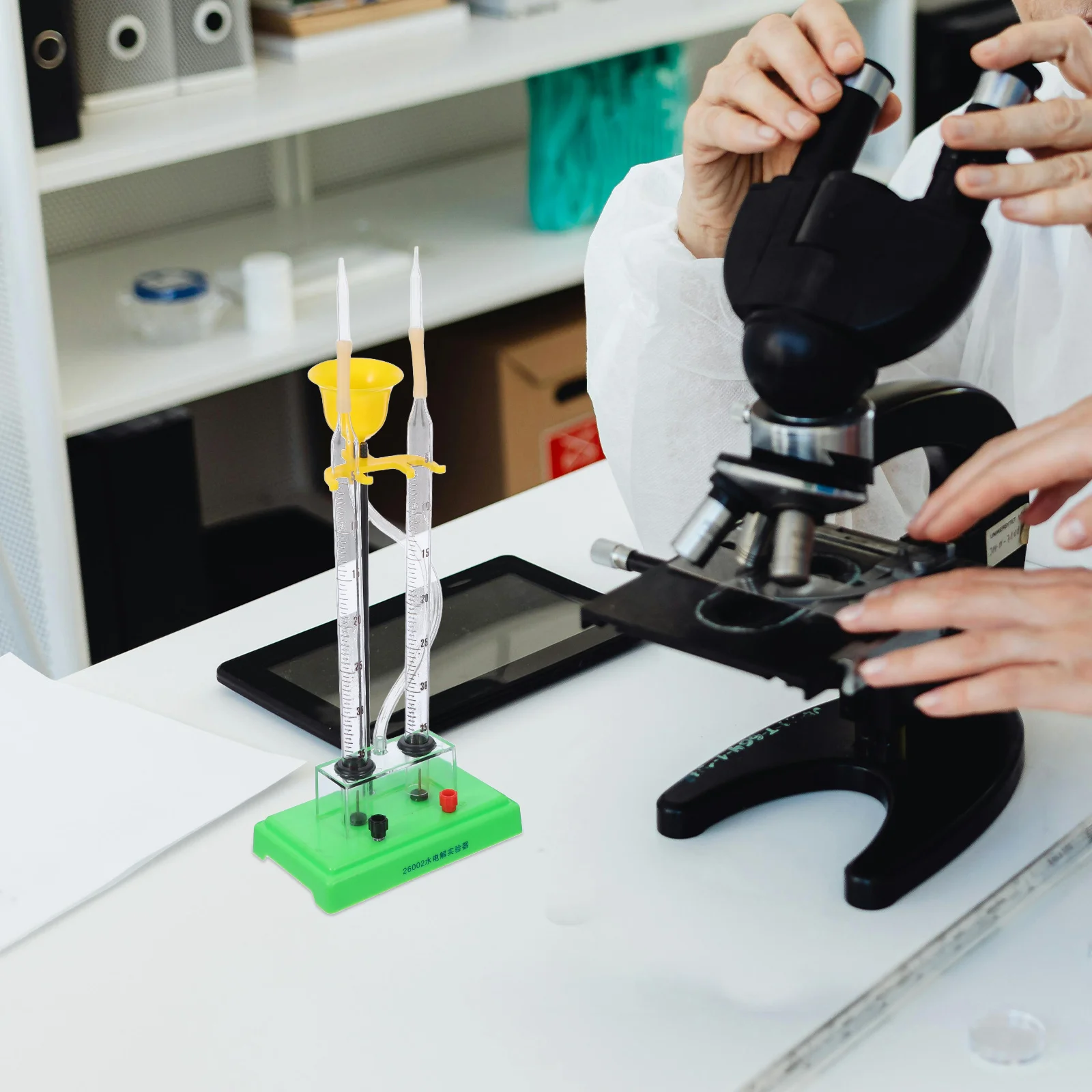 Water Electrolysis Experiment Device Durable Plastic Chemistry Demonstration Tool For School Lab Teaching Apparatus Educational
Water Electrolysis Experiment Device Durable Plastic Chemistry Demonstration Tool For School Lab Teaching Apparatus Educational