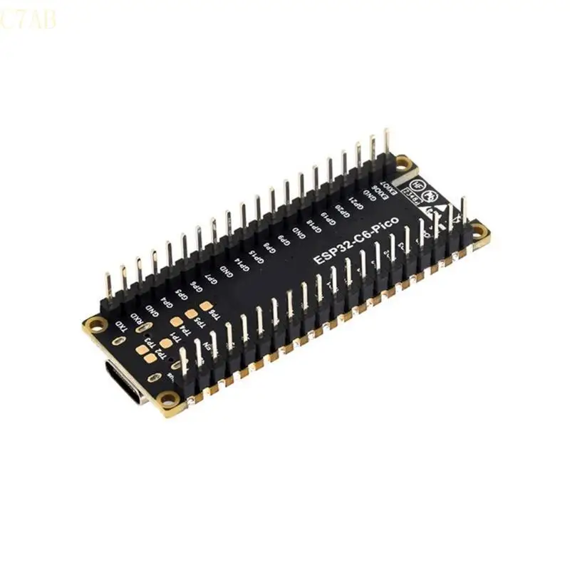 C7AB ESP32-C6 Микроконтроллер ESP32-C6 WIFI6 Плата разработки 160 МГц процессор ESP32-C6-MINI-1 Модуль
C7AB ESP32-C6 Микроконтроллер ESP32-C6 WIFI6 Плата разработки 160 МГц процессор ESP32-C6-MINI-1 Модуль