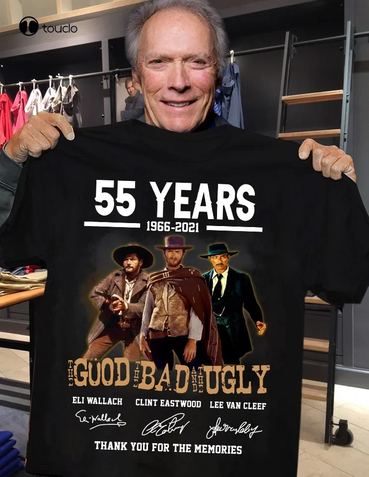 The Good The Bad The Ugly 55Th Anniversary Fan Gift Retro Men Tshirt S-3XL Black
The Good The Bad The Ugly 55Th Anniversary Fan Gift Retro Men Tshirt S-3XL Black