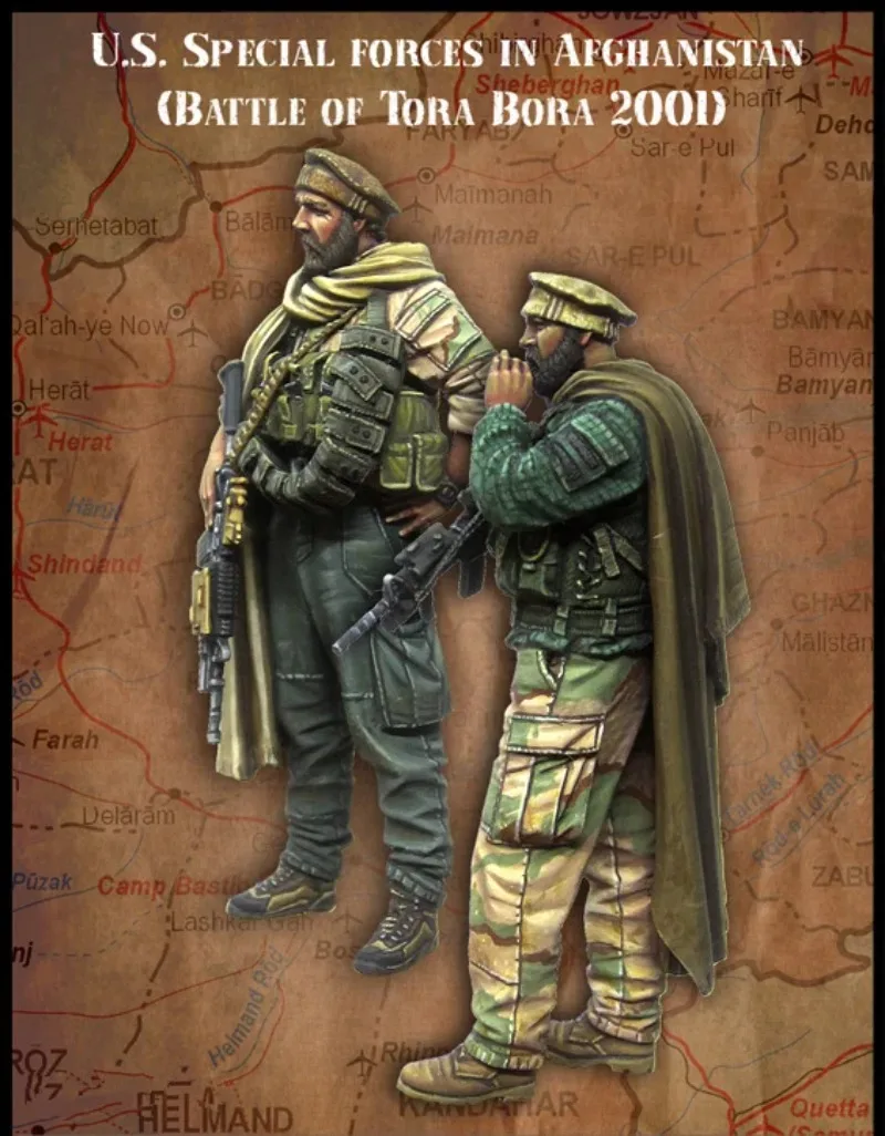 1/35 Scale Resin Figures Model Kits Modern Military Miniatures US Special Forces in Afghanistan Unassambled and Unpainted 172
1/35 Scale Resin Figures Model Kits Modern Military Miniatures US Special Forces in Afghanistan Unassambled and Unpainted 172