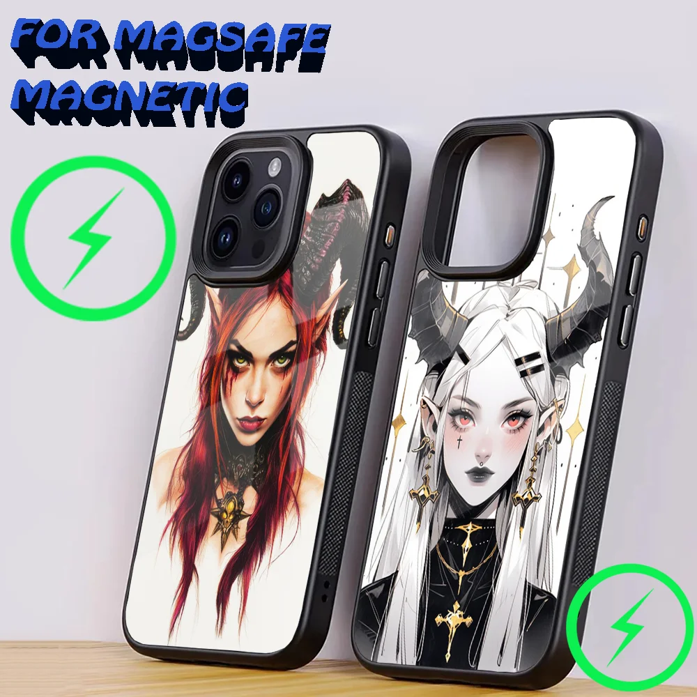 Demon Witch Satan Anime Girl Phone Case For iPhone 16,15,14,13,12,11,Plus,Pro,Max Mini Magsafe Magnetic Wireless Charging
Demon Witch Satan Anime Girl Phone Case For iPhone 16,15,14,13,12,11,Plus,Pro,Max Mini Magsafe Magnetic Wireless Charging
