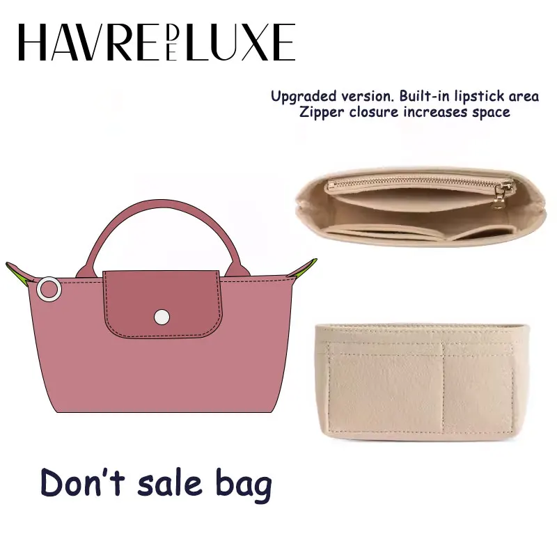 Кошелек HAVREDELUXE, войлочный органайзер для Longchamp Mini Bag Liner Dupont, бумажный пакет, вкладыш, сумка для хранения в сумке
Кошелек HAVREDELUXE, войлочный органайзер для Longchamp Mini Bag Liner Dupont, бумажный пакет, вкладыш, сумка для хранения в сумке