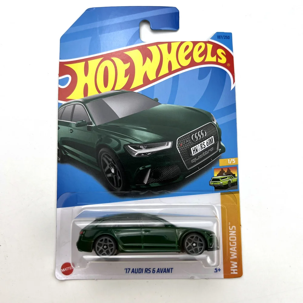 2023-187 Hot Wheels Cars 17 AUDI RS 6 AVANT 1/64 Metal Die-cast Model Collection Toy Vehicles
2023-187 Hot Wheels Cars 17 AUDI RS 6 AVANT 1/64 Metal Die-cast Model Collection Toy Vehicles