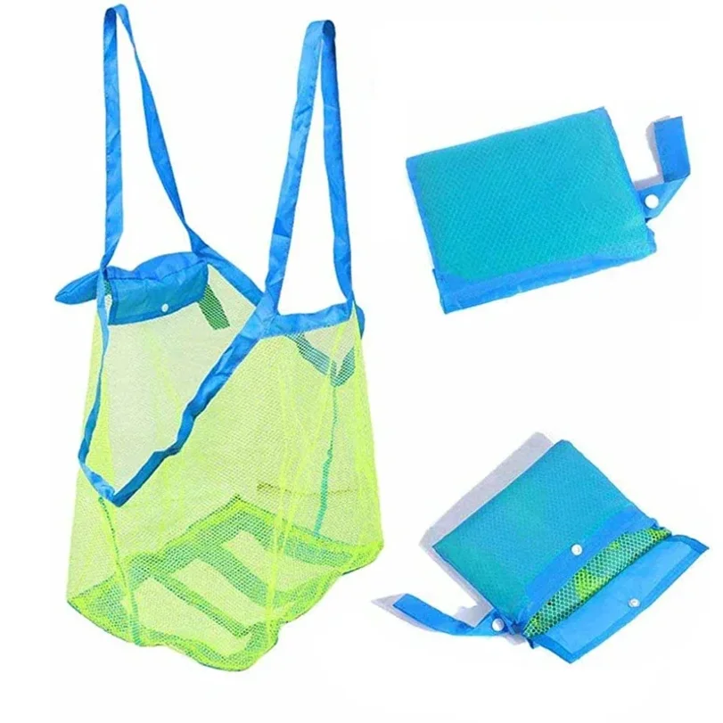 Outdoor Beach Mesh Bag Children Sand Away Foldable Protable Kids Beach Toys Bag Clothes Toy Storage Sundries Organizers Backpack
Outdoor Beach Mesh Bag Children Sand Away Foldable Protable Kids Beach Toys Bag Clothes Toy Storage Sundries Organizers Backpack
