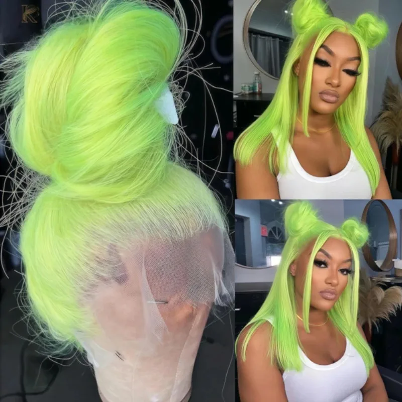 Lime Green Short Bob Lace Front Wigs Pre Plucked 13x4 HD Glueless for Women Synthetic And Blend Daily On Clearance Party Cosplay
Lime Green Short Bob Lace Front Wigs Pre Plucked 13x4 HD Glueless for Women Synthetic And Blend Daily On Clearance Party Cosplay