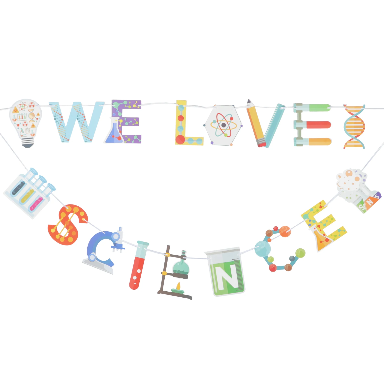 2pcs Science Party Banner Decorations Bright Colors Theme Elements Birthday Party Supplies Boys Classroom Home Decor
2pcs Science Party Banner Decorations Bright Colors Theme Elements Birthday Party Supplies Boys Classroom Home Decor
