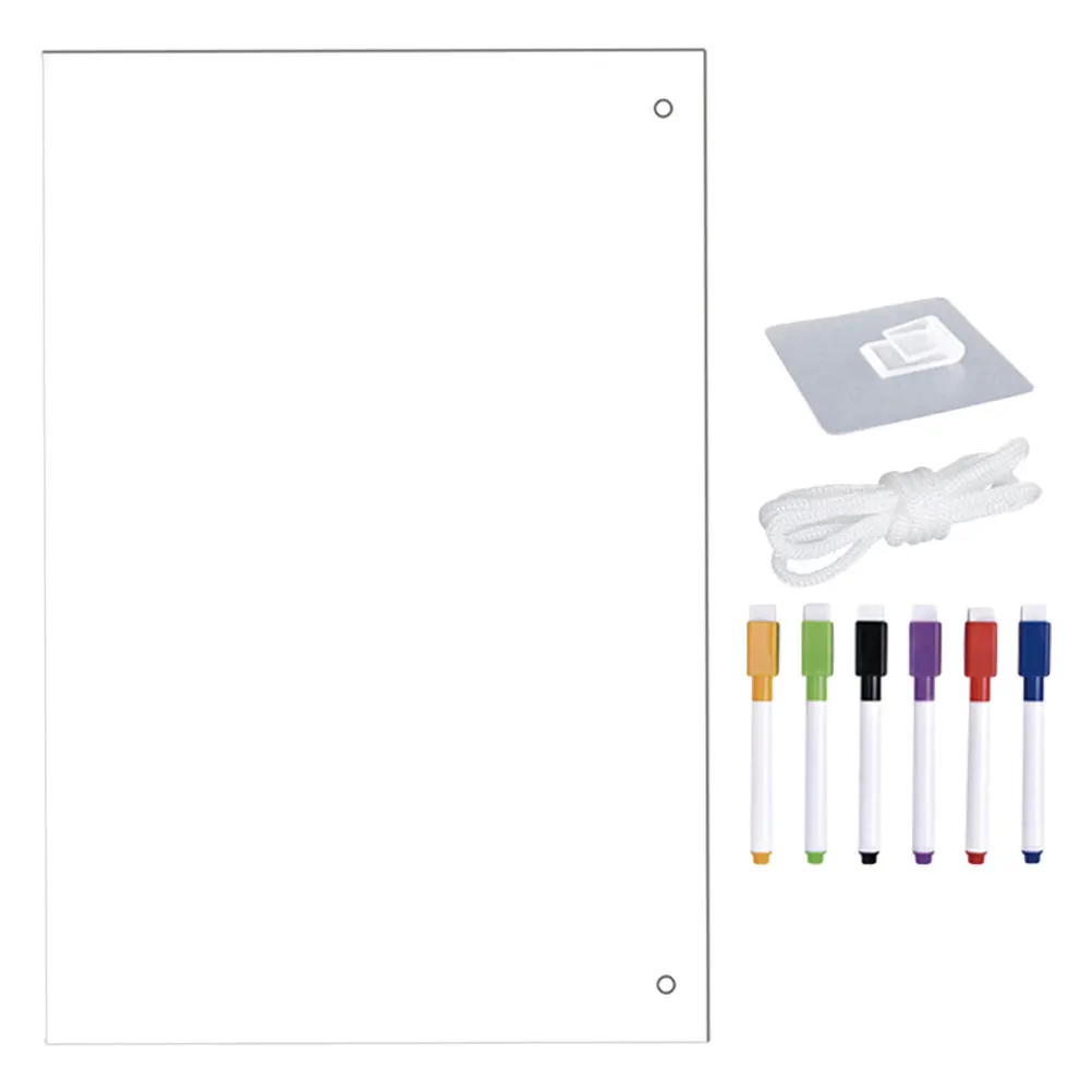 1 Set Clear Acrylic Dry Erase Board 12X8 Inch Transparent Whiteboard For Office School Home Includes Markers Hooks Wall Mounted
1 Set Clear Acrylic Dry Erase Board 12X8 Inch Transparent Whiteboard For Office School Home Includes Markers Hooks Wall Mounted