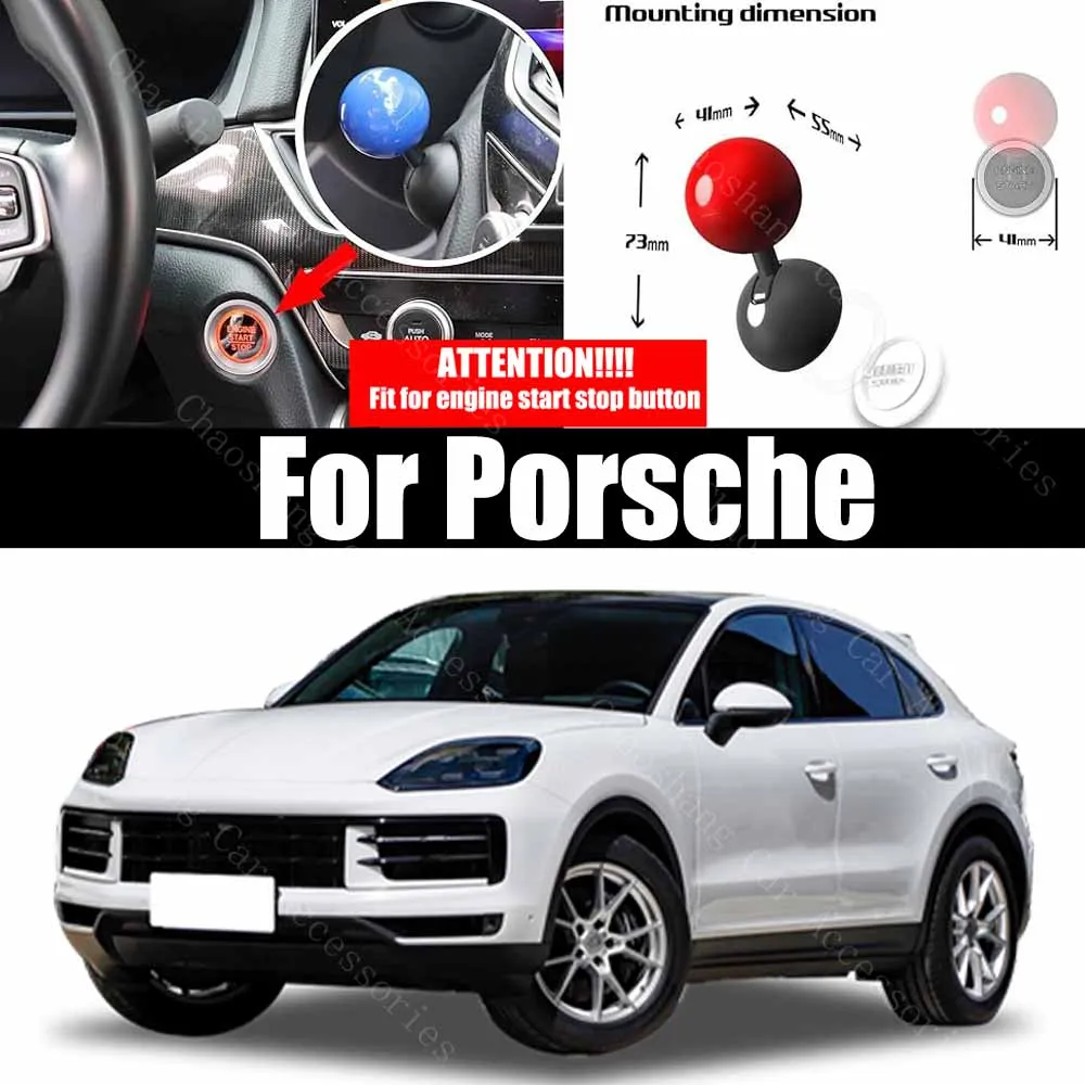 For Porsche Car Engine START Button Replace Cover STOP Switch ball style Car Accessories
For Porsche Car Engine START Button Replace Cover STOP Switch ball style Car Accessories