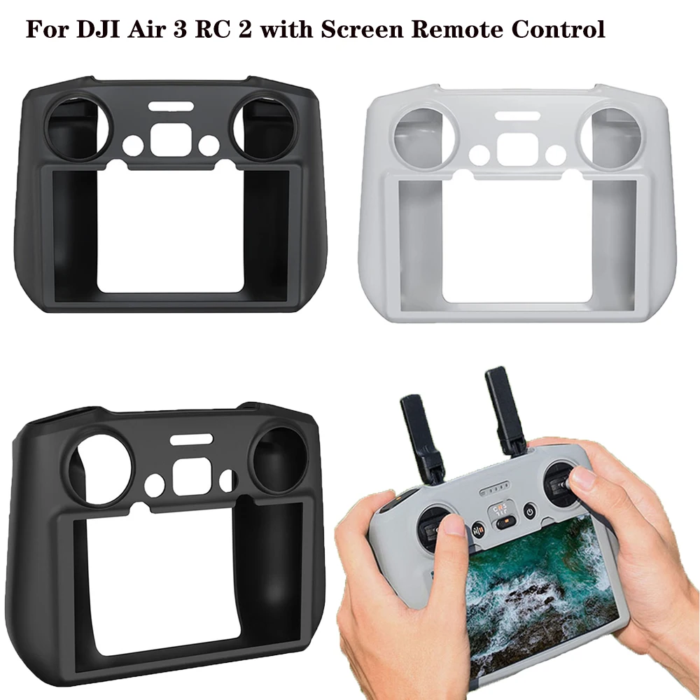 Silicone Case for DJI Air 3 RC 2 RC Sleeve ScratchProof Protection Cover For Air 3 RC 2 with Screen Remote Control Accessories
Silicone Case for DJI Air 3 RC 2 RC Sleeve ScratchProof Protection Cover For Air 3 RC 2 with Screen Remote Control Accessories