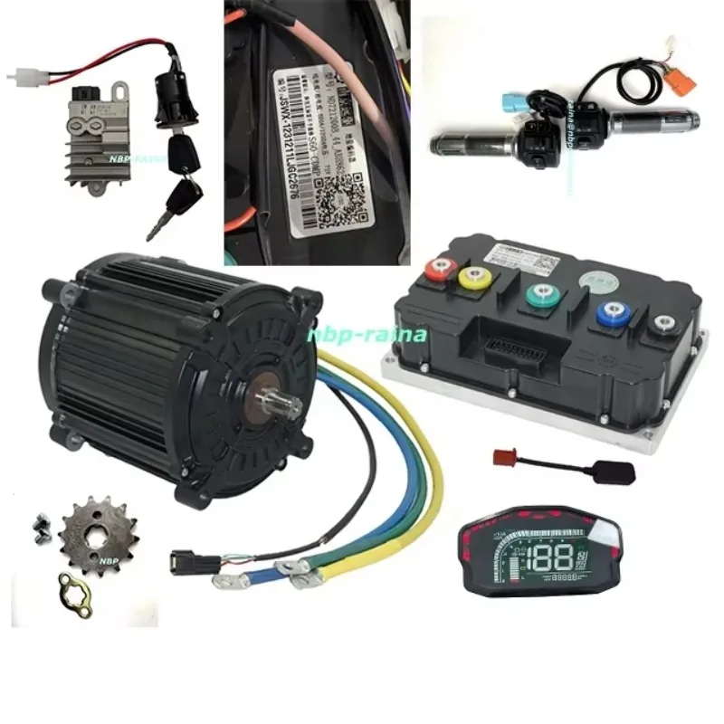 QS180 90H 72V 84V 96V 8000W Mid-Drive Encoder Electric Motor Kits With FarDriver ND72850/ND961200/ND841200/ND961800 Controller
QS180 90H 72V 84V 96V 8000W Mid-Drive Encoder Electric Motor Kits With FarDriver ND72850/ND961200/ND841200/ND961800 Controller