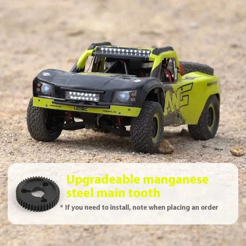 Ud1002 V2 Высокоскоростной радиоуправляемый грузовик 4WD 80 км/ч 2,4 ГГц Обновленный бесщеточный двигатель Короткий грузовик Карта пустыни Модель внедорожника для альпинизма
Ud1002 V2 Высокоскоростной радиоуправляемый грузовик 4WD 80 км/ч 2,4 ГГц Обновленный бесщеточный двигатель Короткий грузовик Карта пустыни Модель внедорожника для альпинизма