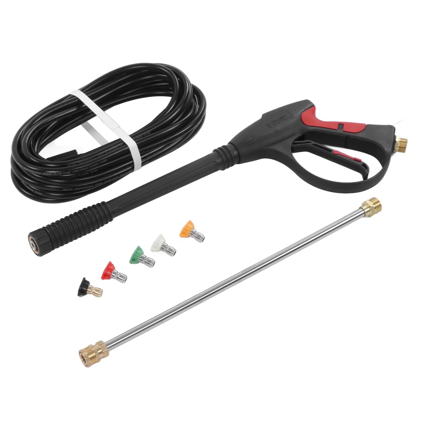 Car High Pressure Washer 4000PSI Portable Power Cleaner with Extension Wand 5 Nozzle Tips for Auto Power Washer Pressure Washer
Car High Pressure Washer 4000PSI Portable Power Cleaner with Extension Wand 5 Nozzle Tips for Auto Power Washer Pressure Washer