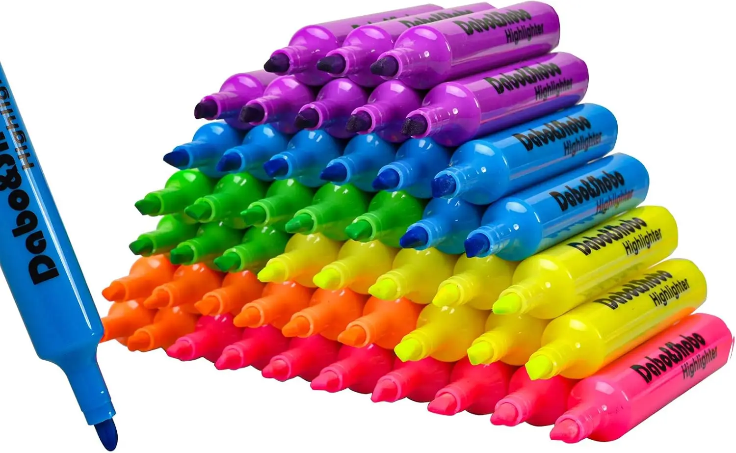 48-Color Highlighter Set, Fast-Drying Liquid Ink, Long-Lasting, for Classroom Office
48-Color Highlighter Set, Fast-Drying Liquid Ink, Long-Lasting, for Classroom Office
