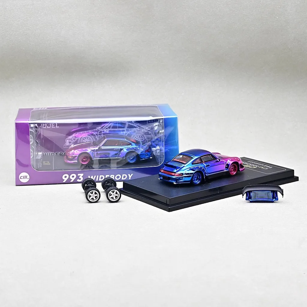 CM Model 1/64 Model Car 993 Chameleon Color Diecast Vehicle Toys Collection Gifts for Teenagers Adults With Display Case
CM Model 1/64 Model Car 993 Chameleon Color Diecast Vehicle Toys Collection Gifts for Teenagers Adults With Display Case
