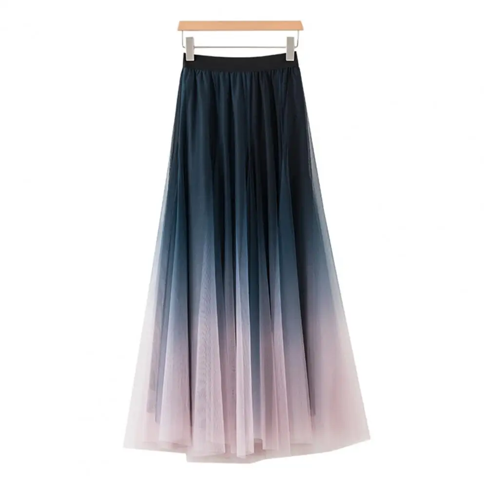 Tulle Maxi Skirt Stunning Gradient Pleated Maxi Skirt for Women Elegant Tulle High Waist Elastic Waistband Loose A-line Women
Tulle Maxi Skirt Stunning Gradient Pleated Maxi Skirt for Women Elegant Tulle High Waist Elastic Waistband Loose A-line Women