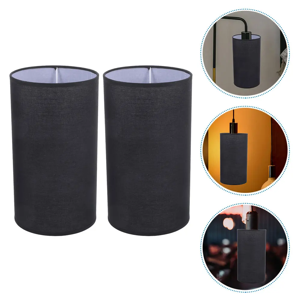 2 Pcs Wall Light Shades Accessories Cloth Drum Lamp Lampshade for Table Fixture Cover
2 Pcs Wall Light Shades Accessories Cloth Drum Lamp Lampshade for Table Fixture Cover