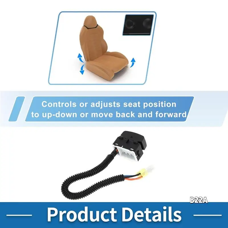 Power Seat Switch For Dodge RAM 1500 2500 3500 4500 5500 Adjust Recline Recliner Switch
Power Seat Switch For Dodge RAM 1500 2500 3500 4500 5500 Adjust Recline Recliner Switch