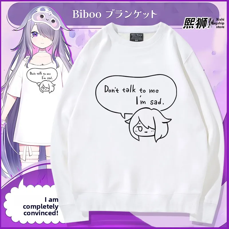 Hololive HoloEN New Clothing Pyjamas ex Sweatirt Cotton Polyester Spandex Printed Casual Comfortable Long Sve Hoodie
Hololive HoloEN New Clothing Pyjamas ex Sweatirt Cotton Polyester Spandex Printed Casual Comfortable Long Sve Hoodie